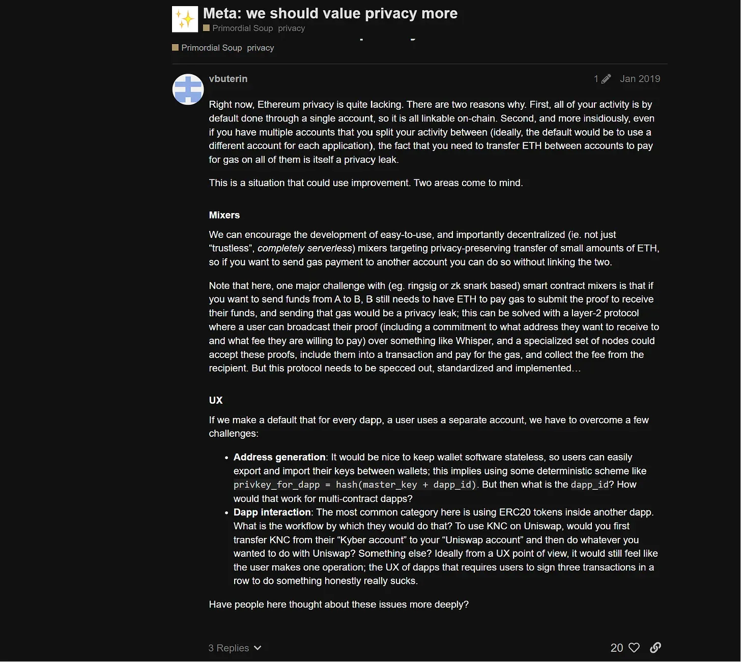 vitalik original forum